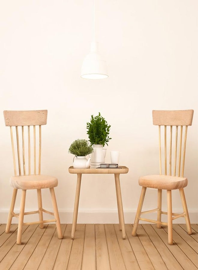 Yardwe 24Pcs Miniature Wooden Dollhouse Chairs - Realistic Mini Furniture for DIY Decor and Photography Props Perfect Doll House Accessories - Image 4